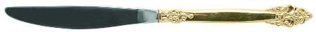 Golden Spanish Crown (Gold Electroplate) Modern Hollow Knife