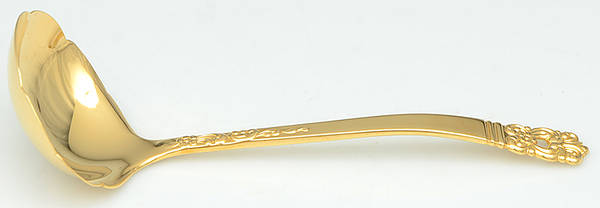 Golden Scandinavia (Gold Electroplate) Solid Gravy Ladle