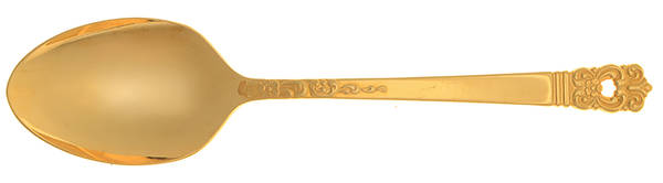 Golden Scandinavia (Gold Electroplate) Tablespoon (Serving Spoon)