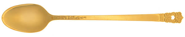 Golden Scandinavia (Gold Electroplate) Iced Tea Spoon