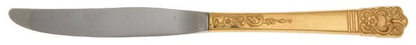 Golden Scandinavia (Gold Electroplate) Modern Hollow Knife