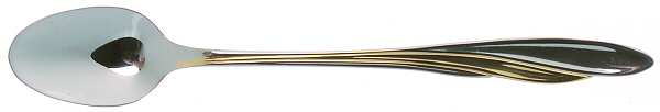Golden Shoreline (Stainless, Gold Accent) Iced Tea Spoon