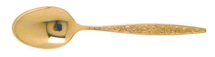 Golden Tangier (Gold Electroplate) Place/Oval Soup Spoon