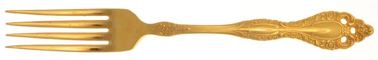 Golden Victorian Classic (Gold Electroplate, 1973) by Oneida Silver