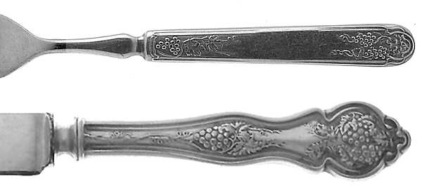 Grape-Vineyard (Variation, Silverplate, 1906) by Oneida Silver
