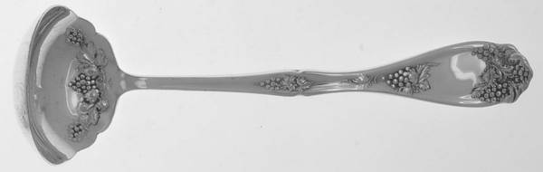 Grape (Silverplate, 1913) Solid Piece Cream Ladle