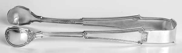 Grecian (Silverplate, 1915) Sugar Tongs