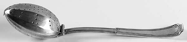 Grecian (Silverplate, 1915) Solid Individual Overcup Tea Strainer