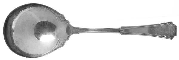 Grecian (Silverplate, 1915) Solid Smooth Casserole Spoon