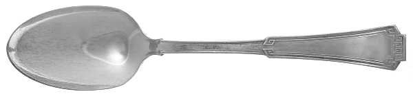 Grecian (Silverplate, 1915) Place/Oval Soup Spoon