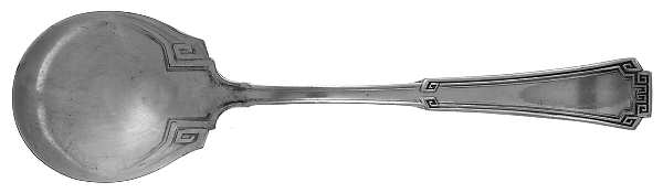 Grecian (Silverplate, 1915) Sugar Spoon