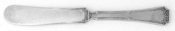 Grecian (Silverplate, 1915) Baby Knife Solid Piece