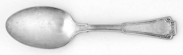 Grecian (Silverplate, 1915) Straight Handle Baby Spoon