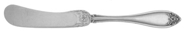 Greylock (Silverplate, 1910) Flat Handle Butter Spreader