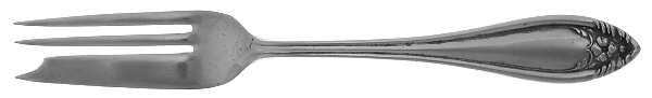 Greylock (Silverplate, 1910) Individual Pie Fork