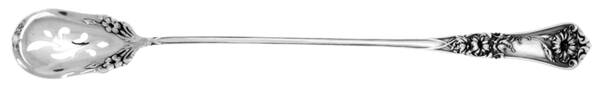Grenoble-Gloria (Silverplate, 1906) Pierced Bowl Long Handle Olive Spoon