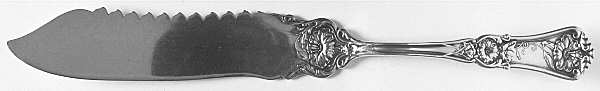 Grenoble-Gloria (Silverplate, 1906) Cake Saw Solid Piece