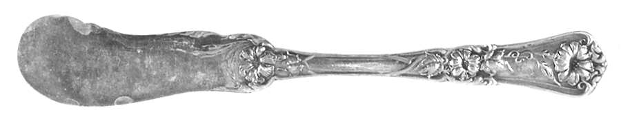 Grenoble-Gloria (Silverplate, 1906) Flat Handle Butter Spreader