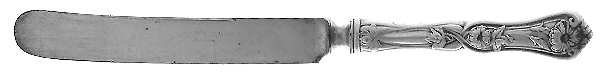 Grenoble-Gloria (Silverplate, 1906) Old French Hollow Knife with Bolster