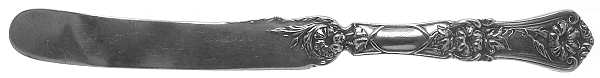 Grenoble-Gloria (Silverplate, 1906) Youth Knife, Solid Piece