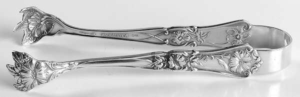 Grenoble-Gloria (Silverplate, 1906) Sugar Tongs