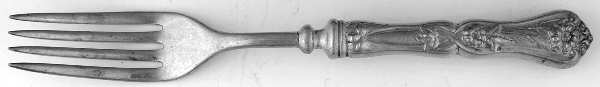 Grenoble-Gloria (Silverplate, 1906) Hollow Handle Fork