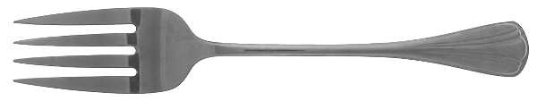 Grand Manor (Stainless) Medium Solid Cold Meat Serving Fork