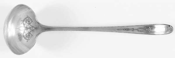 Grosvenor (Silverplate, 1921, No Monograms) Solid Soup Ladle