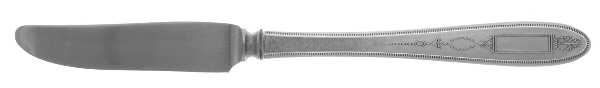 Grosvenor (Silverplate, 1921, No Monograms) New French Hollow Grille Knife