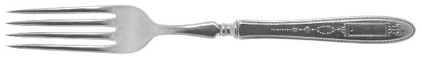 Grosvenor (Silverplate, 1921, No Monograms) Hollow Handle Fork