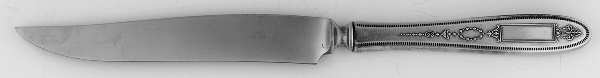 Grosvenor (Silverplate, 1921, No Monograms) Knife-Carving/Sm-Stn Bld/Steak