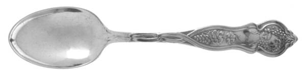Grape-Vineyard (Non Variation, Silverplate, 1906) Teaspoon