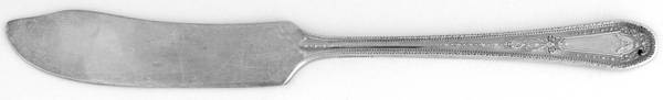 Hampton Court (Silverplate, 1926, Wreath) Flat Handle Butter Spreader