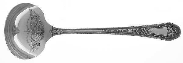 Hampton Court (Silverplate, 1926, Wreath) Solid Gravy Ladle