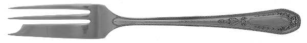 Hampton Court (Silverplate, 1926, Wreath) Individual Pie Fork