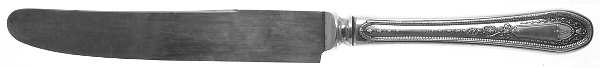 Hampton Court (Silverplate, 1926, Wreath) New French Hollow Knife with Bolster