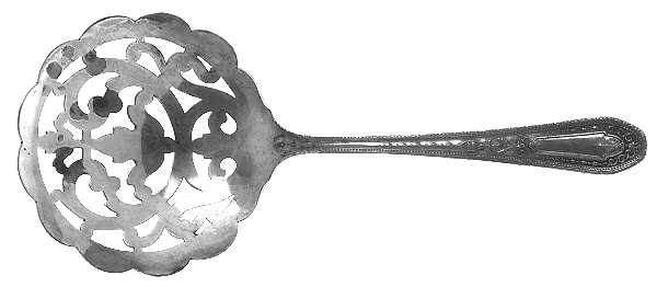 Hampton Court (Silverplate, 1926, Wreath) Solid Bon Bon Spoon