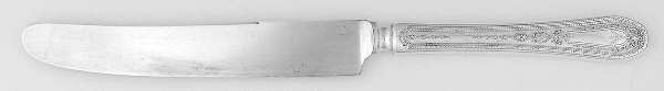 Hampton Court (Silverplate, 1926, Wreath) New French Hollow Knife with Bolster