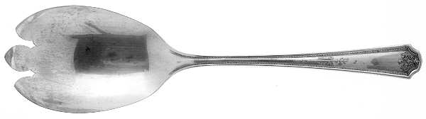 Hampton-Thelma Solid Salad Serving Fork