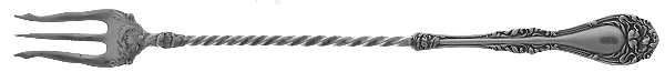 Hanover (Silverplate, 1901) Long Handle Pickle/Olive Fork