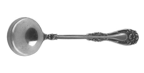 Hanover (Silverplate, 1901) Round Bowl Soup Spoon (Bouillon)