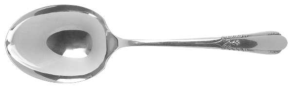 Happiness (Silverplate, 1940) Solid Smooth Casserole Spoon