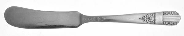 Harmony (Silverplate, 1938) Flat Handle Butter Spreader
