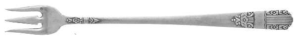 Harmony (Silverplate, 1938) Cocktail/Seafood Fork