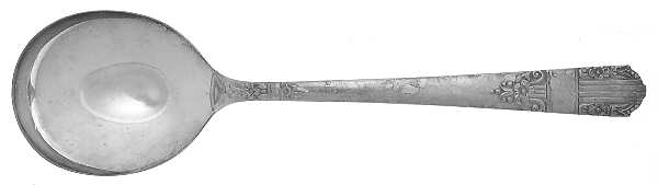 Harmony (Silverplate, 1938) Round Bowl Soup Spoon (Gumbo)