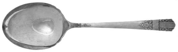 Harmony (Silverplate, 1938) Solid Smooth Casserole Spoon