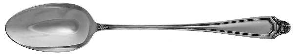 Hawthorne (Silverplate, 1908) Large Solid Dressing Spoon