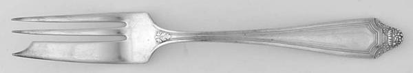 Hawthorne (Silverplate, 1908) Individual Pie Fork