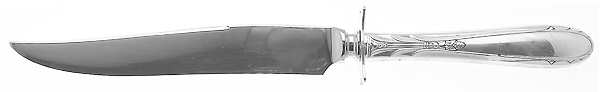 Heiress (Sterling, 1942, No Monograms) Small Steak Carving Knife with Stainless Blade