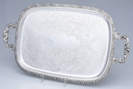 Henley (Silverplate, Hollowware) 16" Oblong Tray
